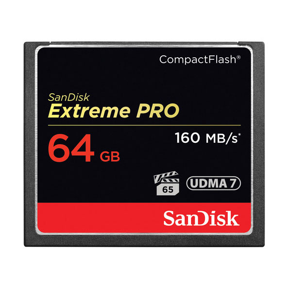 Sandisk 64GB High Speed Compact Flash Card
